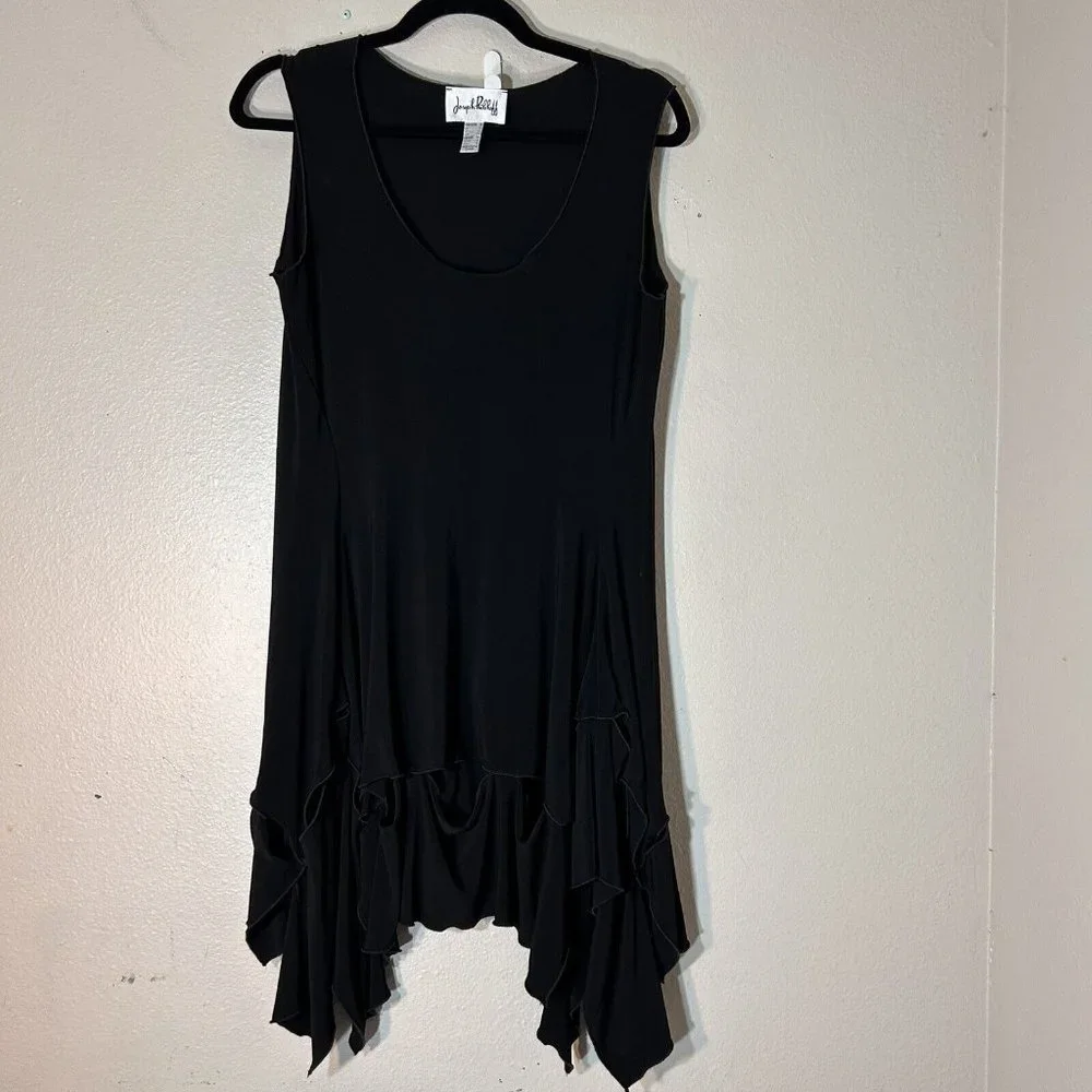Joseph Ribkoff Black Sleeveless Dress - Picture 1 of 7